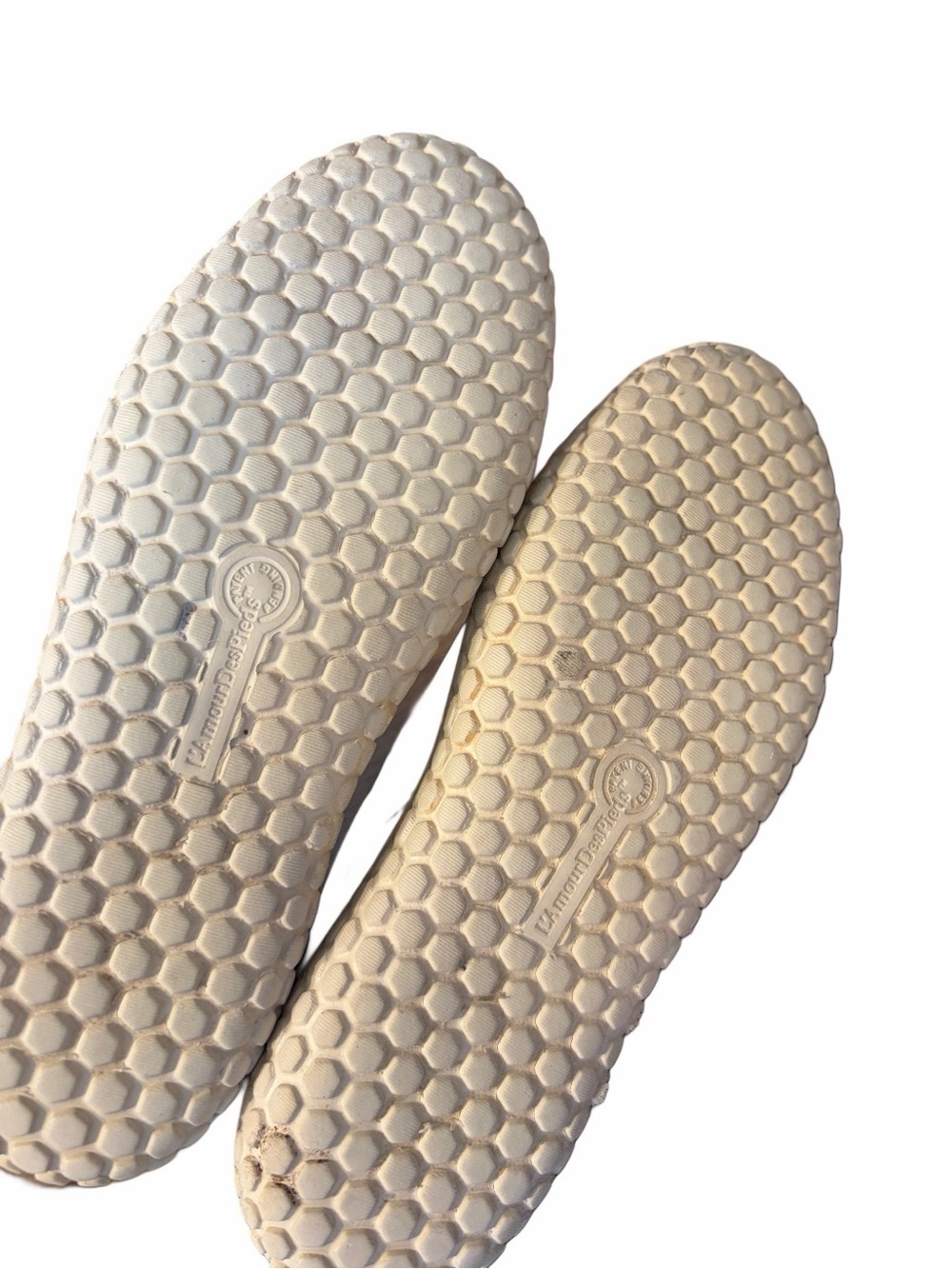 L’Amour Des Pieds Zhondra Knit Black White Slip On Comfort Shoe Sneaker 8.5 - Picture 8 of 9